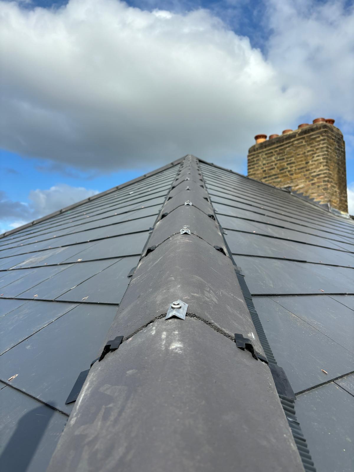 New dry verge kits installed by ATS Roofing and Building in Suffolk