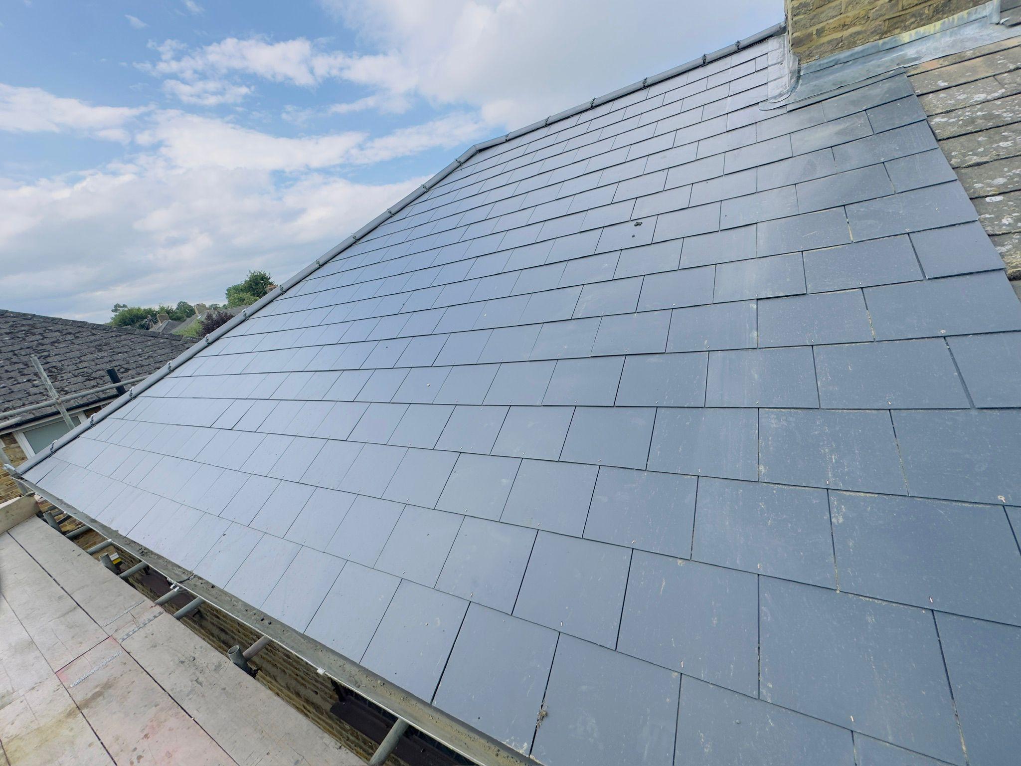 Complete new roof installation underway by ATS Roofing and Building in Suffolk